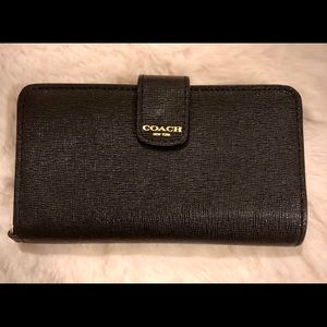 Coach leather wallet